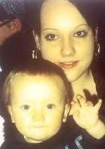 Michaela Whittaker pictured with her son, Levi, a few days before the accident