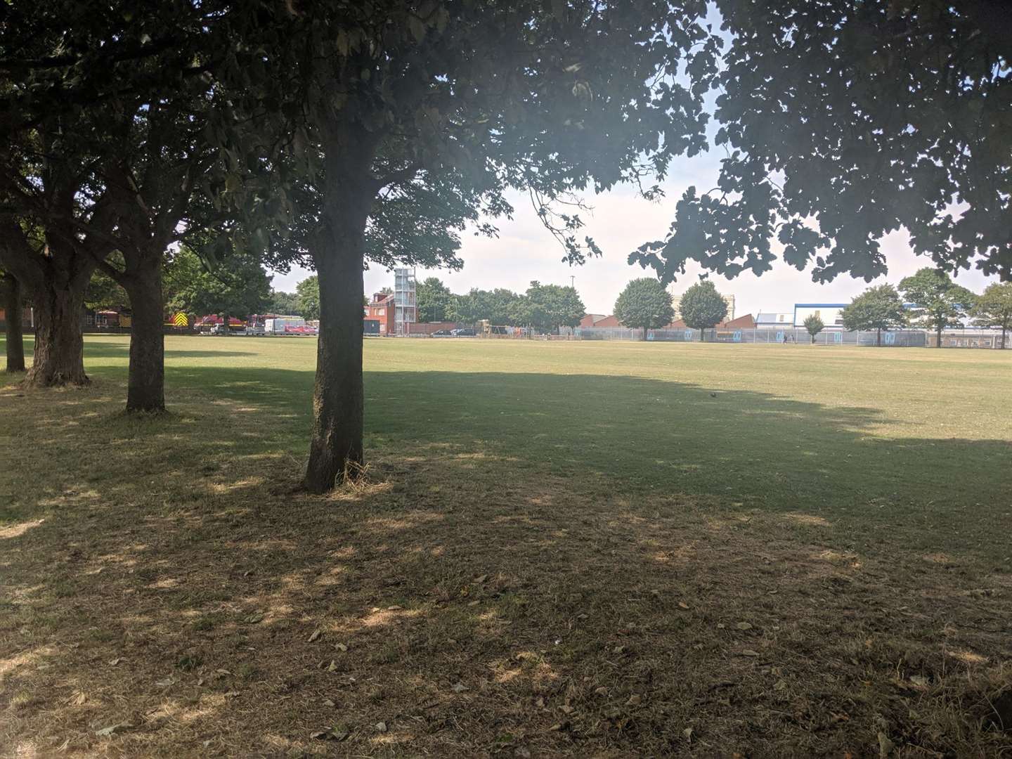 The attack happened in Warre Recreation Ground. Pic: thanet.gov.uk