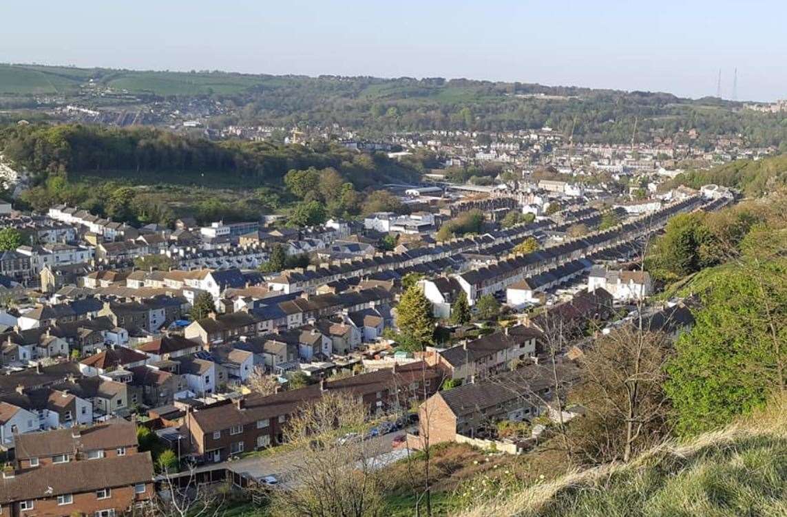 Dover is cheapest in the region for first time buyers, Pictured: The Maxton and Westbury areas