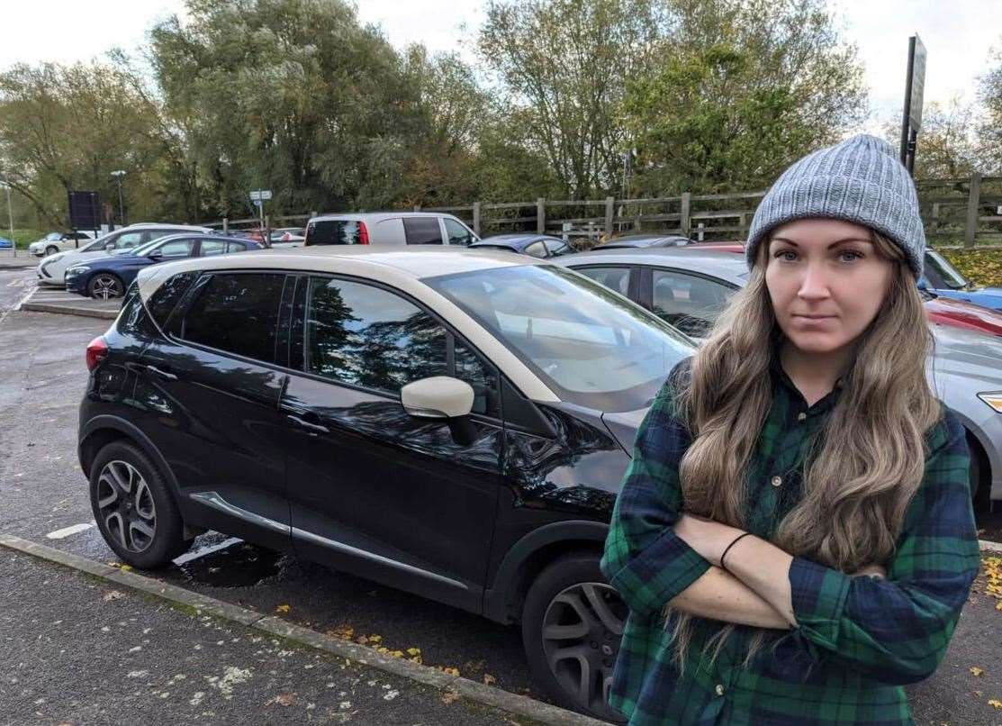 Natalie Woods had her appeal against a parking ticket in Aylesford rejected by Tonbridge and Malling Borough Council