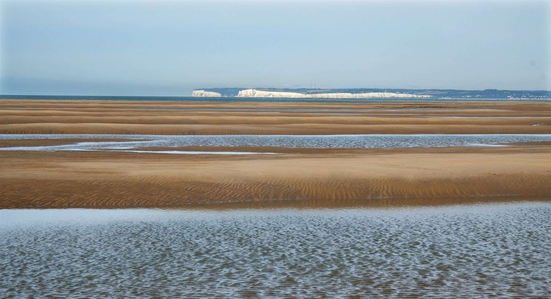 Goodwin Sands, off the coast of Deal. Photo: Keith Waldegrave