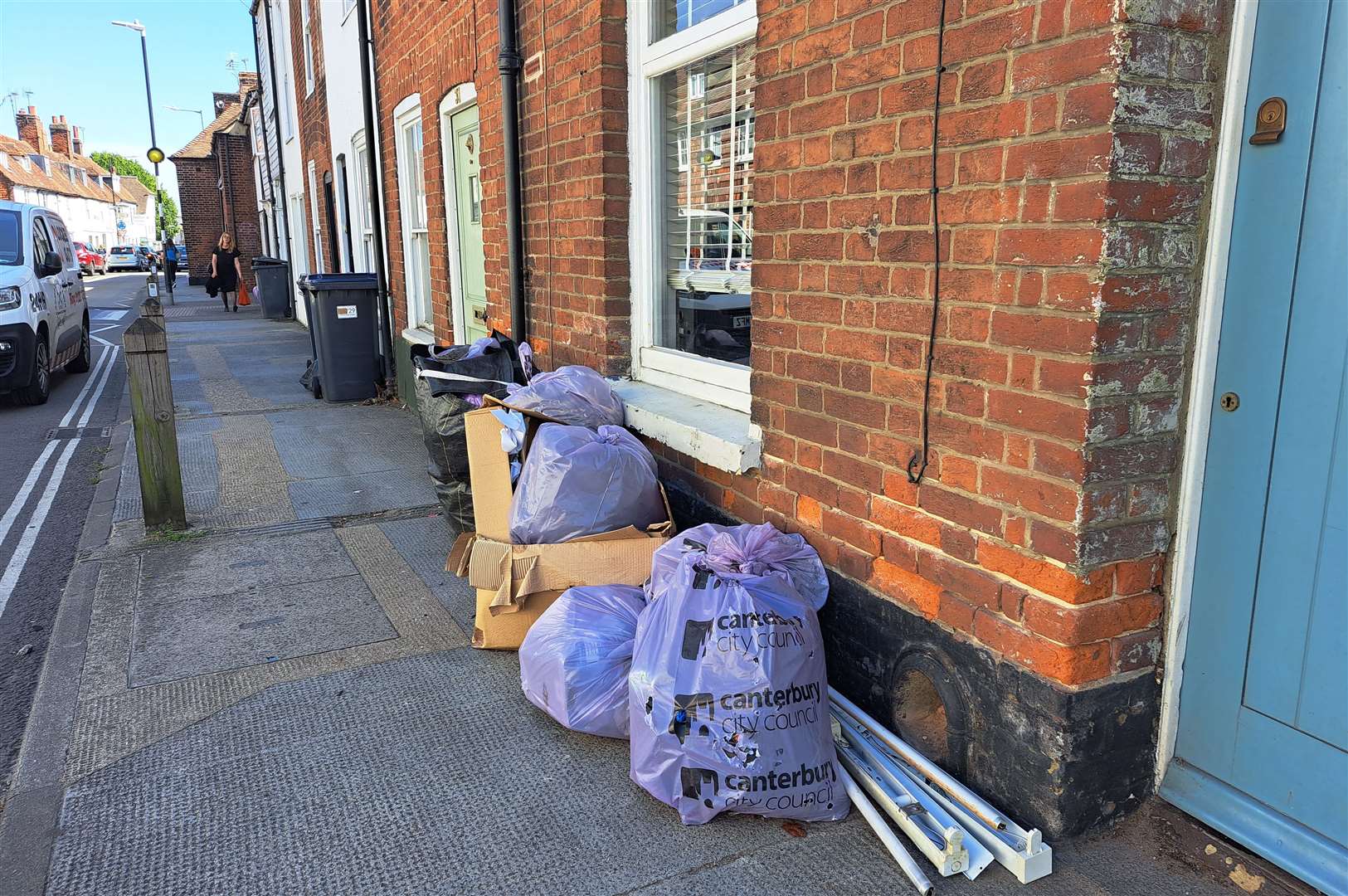 People in Canterbury have been left frustrated to find their bins had not been collected due to the strike