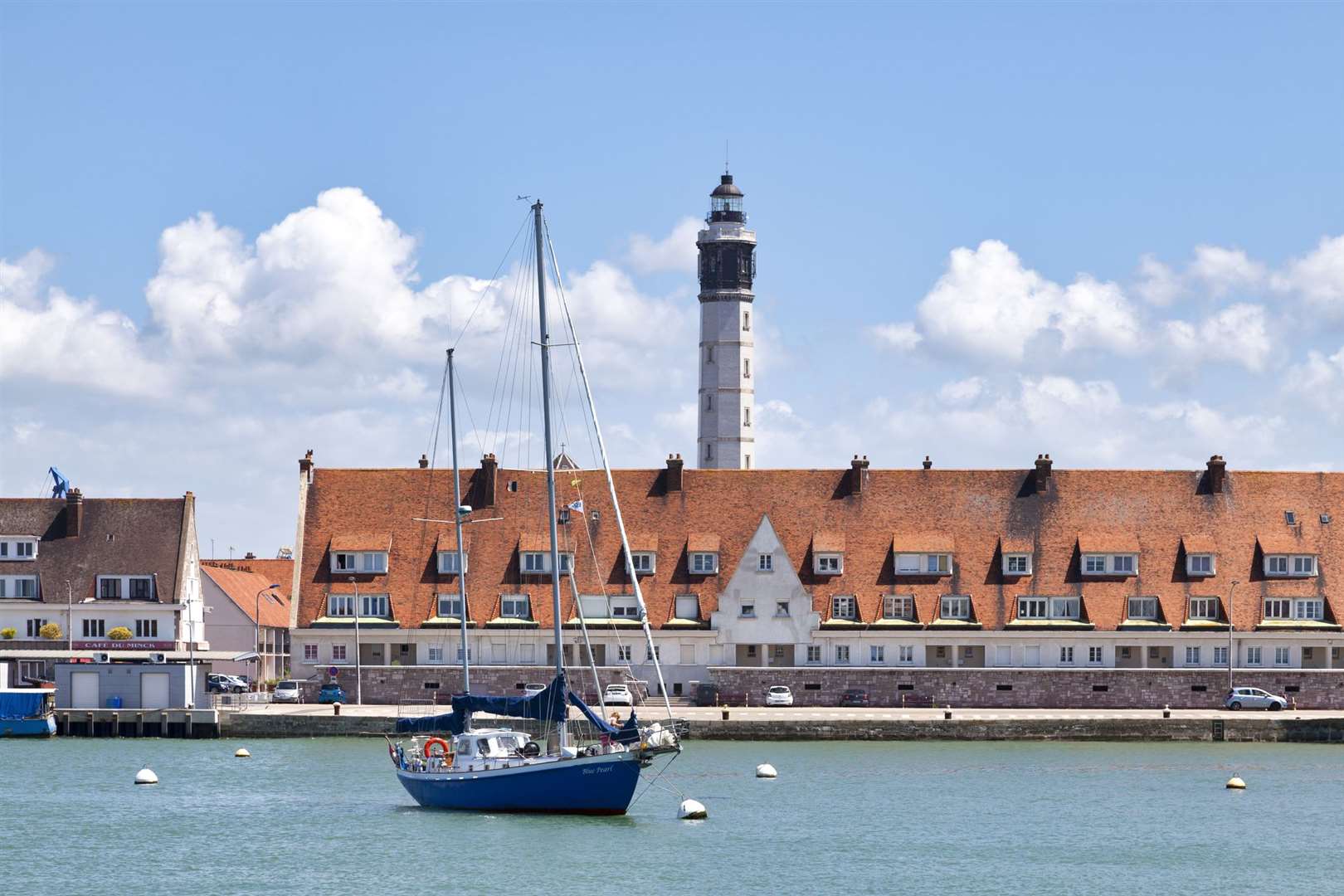 There's 271 steps to climb for views of the port and coast at the Calais Lighthouse
