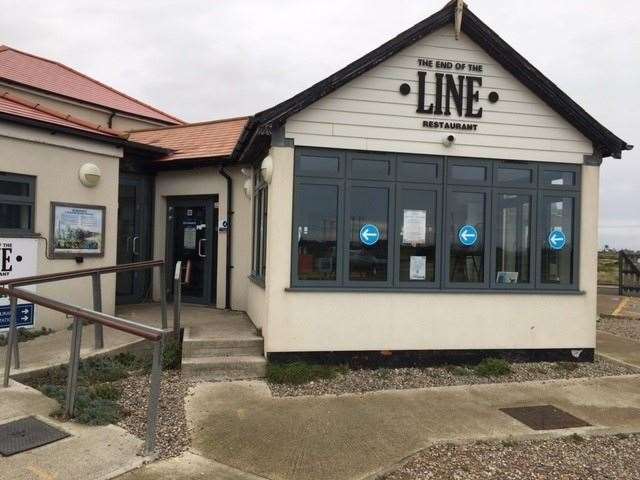 The End of The Line. This is the modern, renovated station for the Romney, Hythe and Dymchurch Railway, probably the best way to travel to Dungeness. (53767061)
