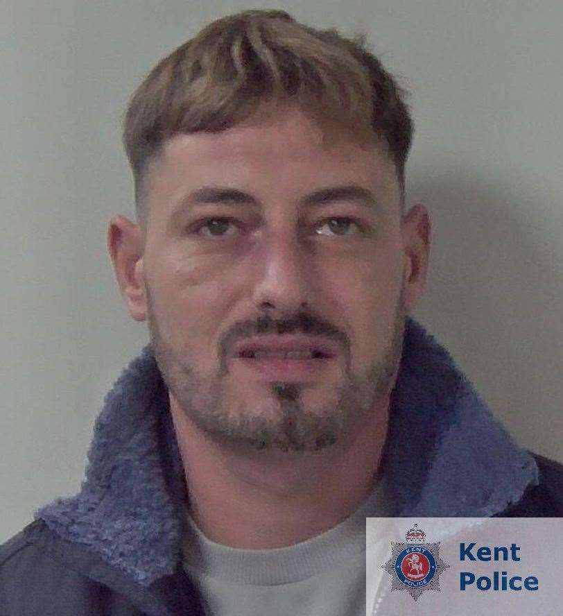 Sam Hemmingway was jailed after police raided his home in Hawkinge. Picture: Kent Police