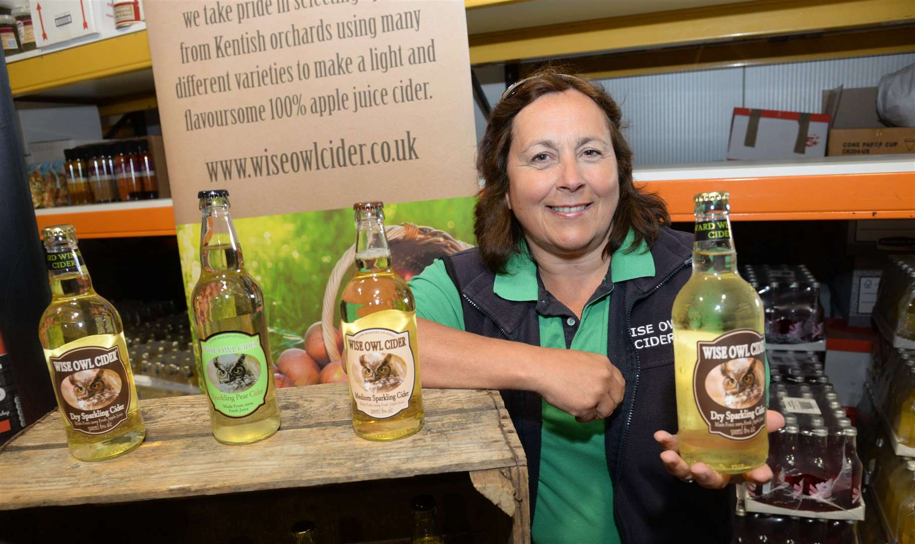 Paula Wise of Wise Owl Cider says the new app is helping to promote their product far and wide