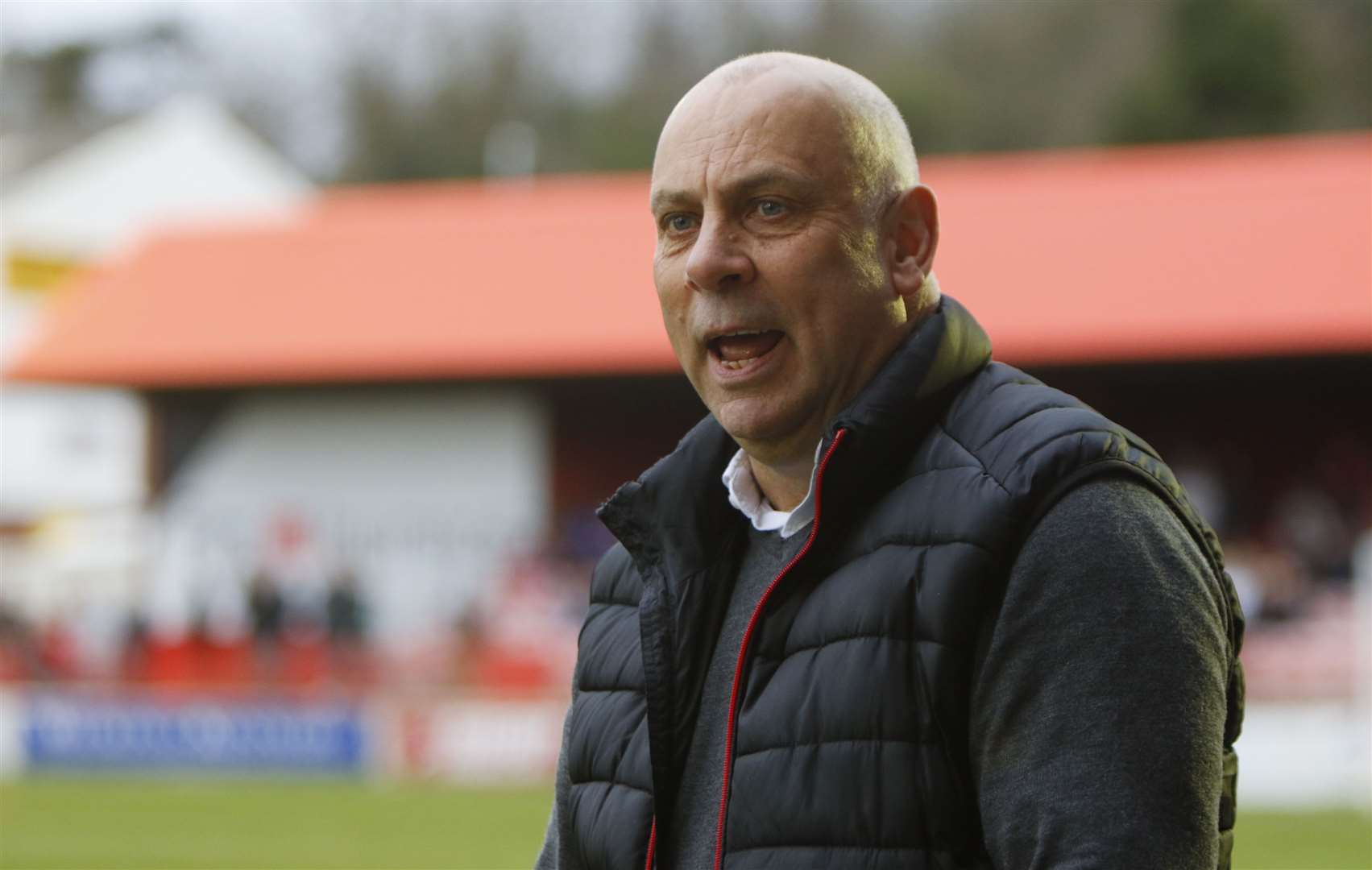 Ebbsfleet United manager Garry Hill Picture: Andy Jones