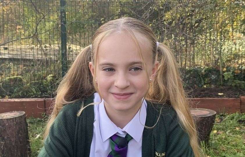 Lila, student at Halling Primary
