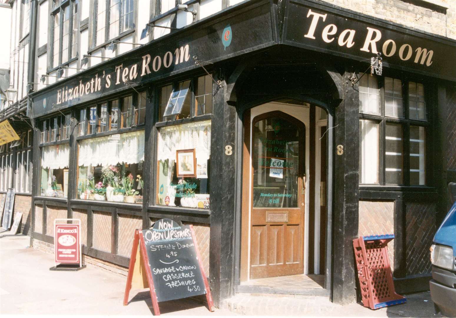 Elizabeth's Tea Room in Maidstone - where Nick Leeson's wife Lisa worked following his arrest for bringing down Barings Bank in one of the decade's most sensational financial collapses