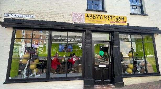 Abby's Kitchen in Roman Square, off Sittingbourne High Street