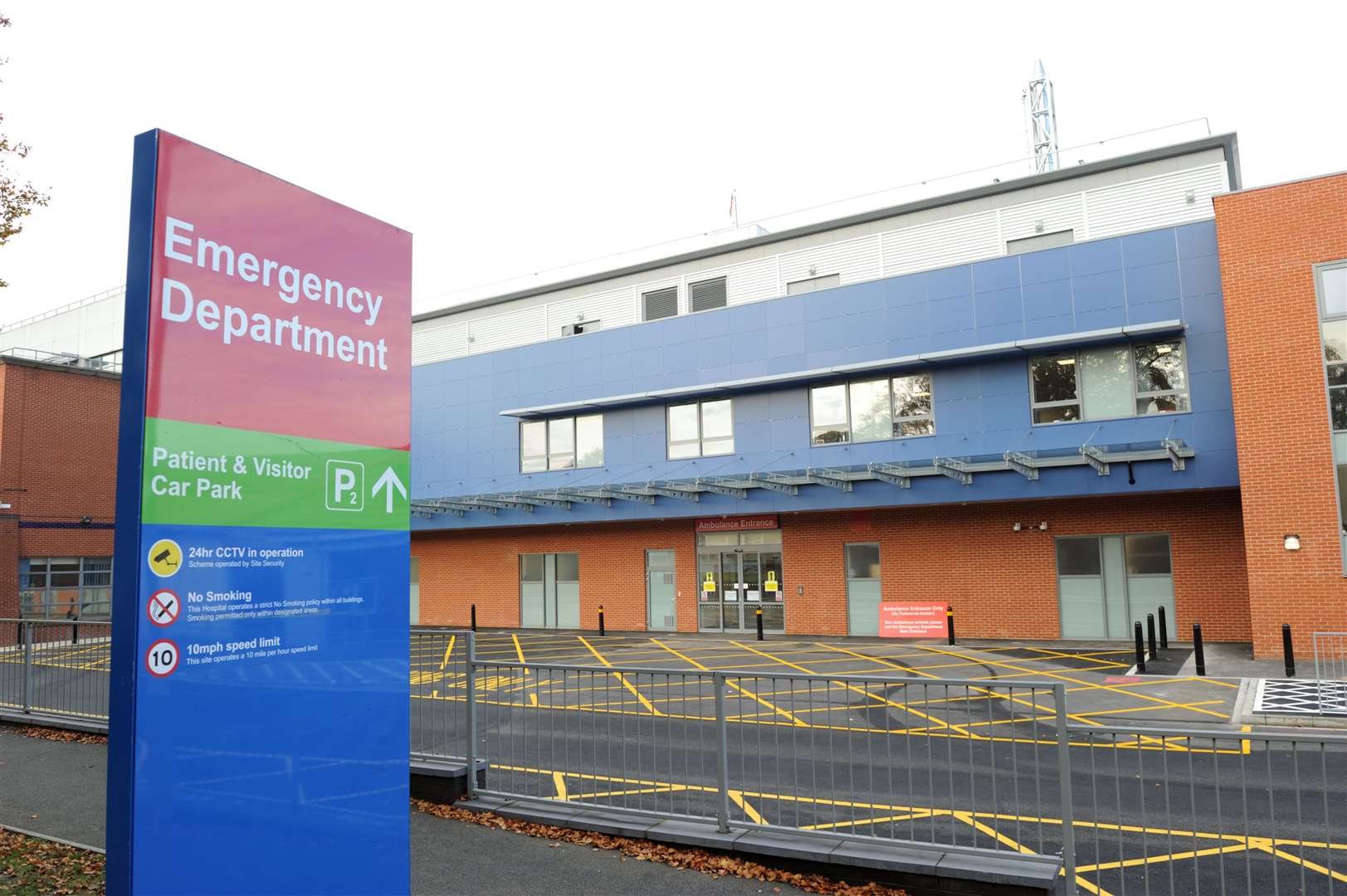 Medway Maritime Hospital emergency department was visited during an unannounced inspection by the CQC before Christmas