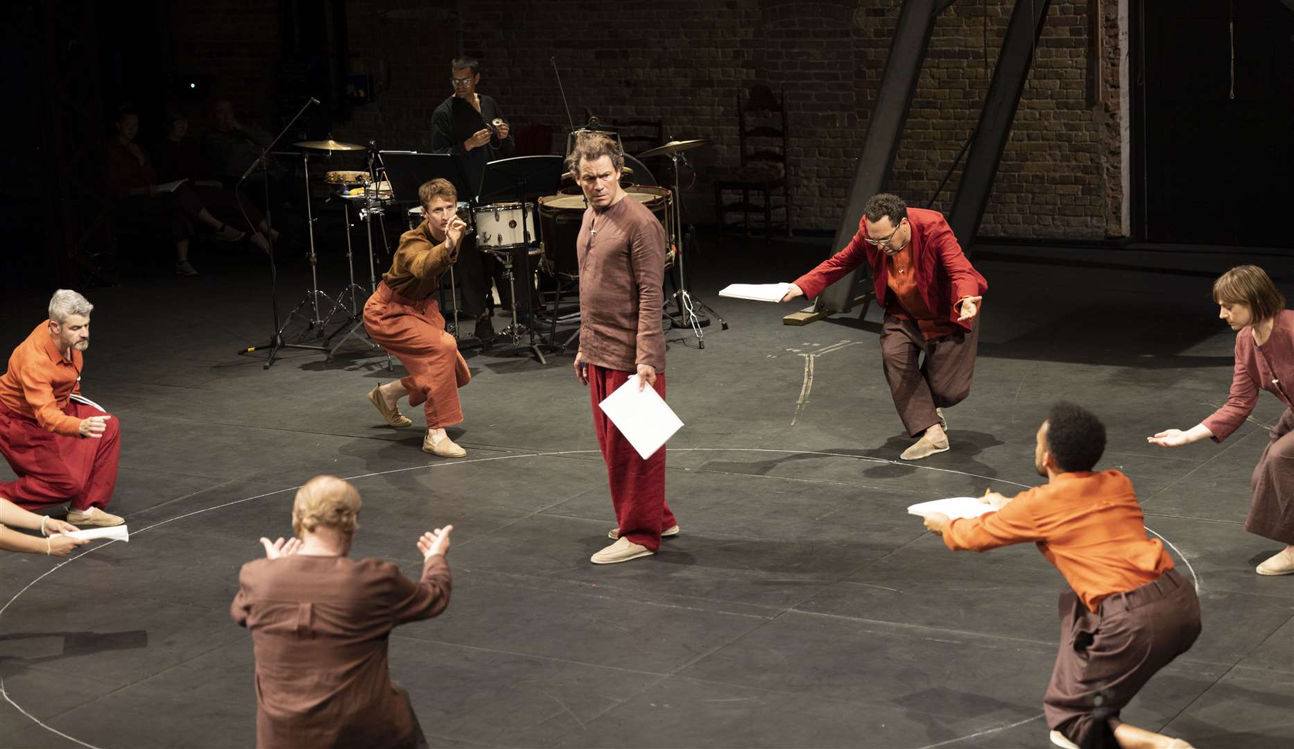 The pared-back performance at Canterbury's The Malthouse Theatre. Picture: Kevin Ralph