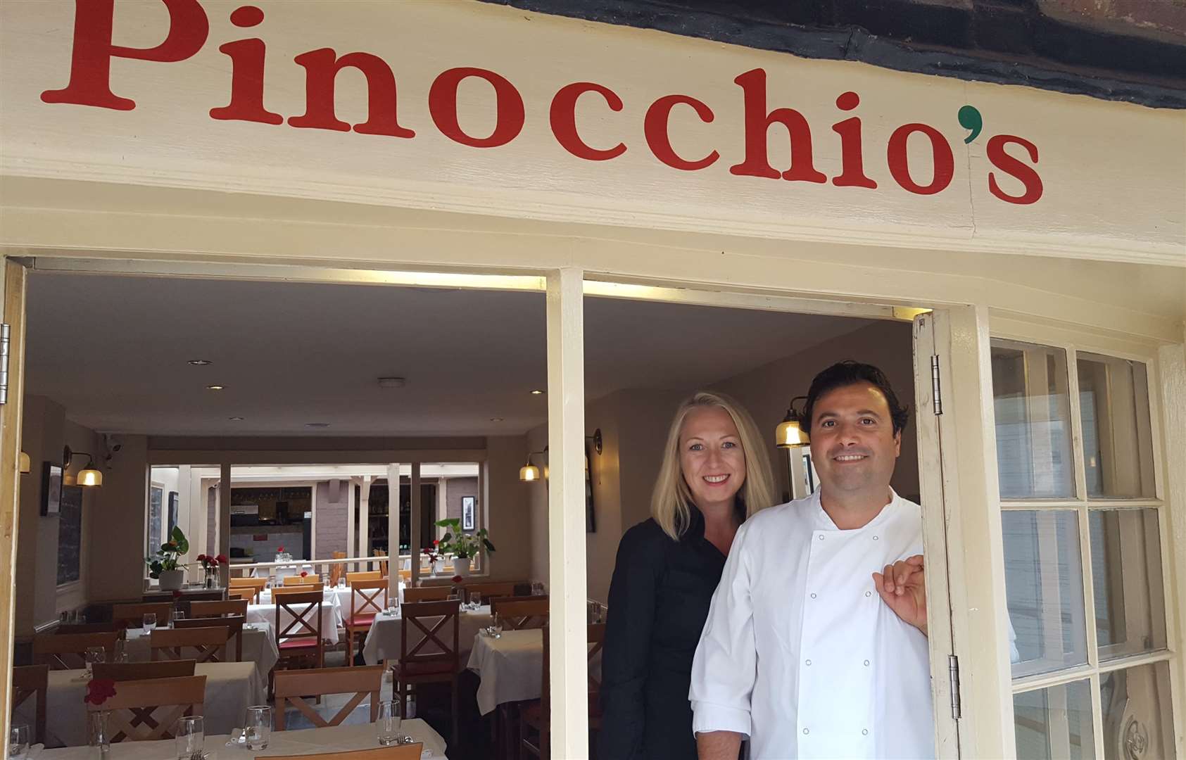 Massimo and Dee Fierro, owners of Pinocchio's Italian restaurant in Canterbury (15428689)