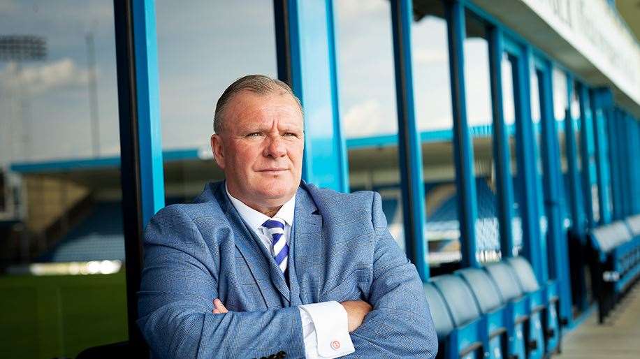 Gillingham manager Steve Evans Picture: Ady Kerry (11047898)