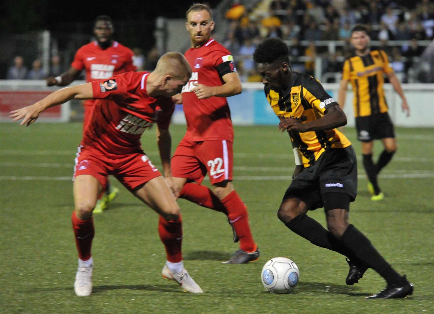 Maidstone lost at home to Leyton Orient in August Picture: Steve Terrell