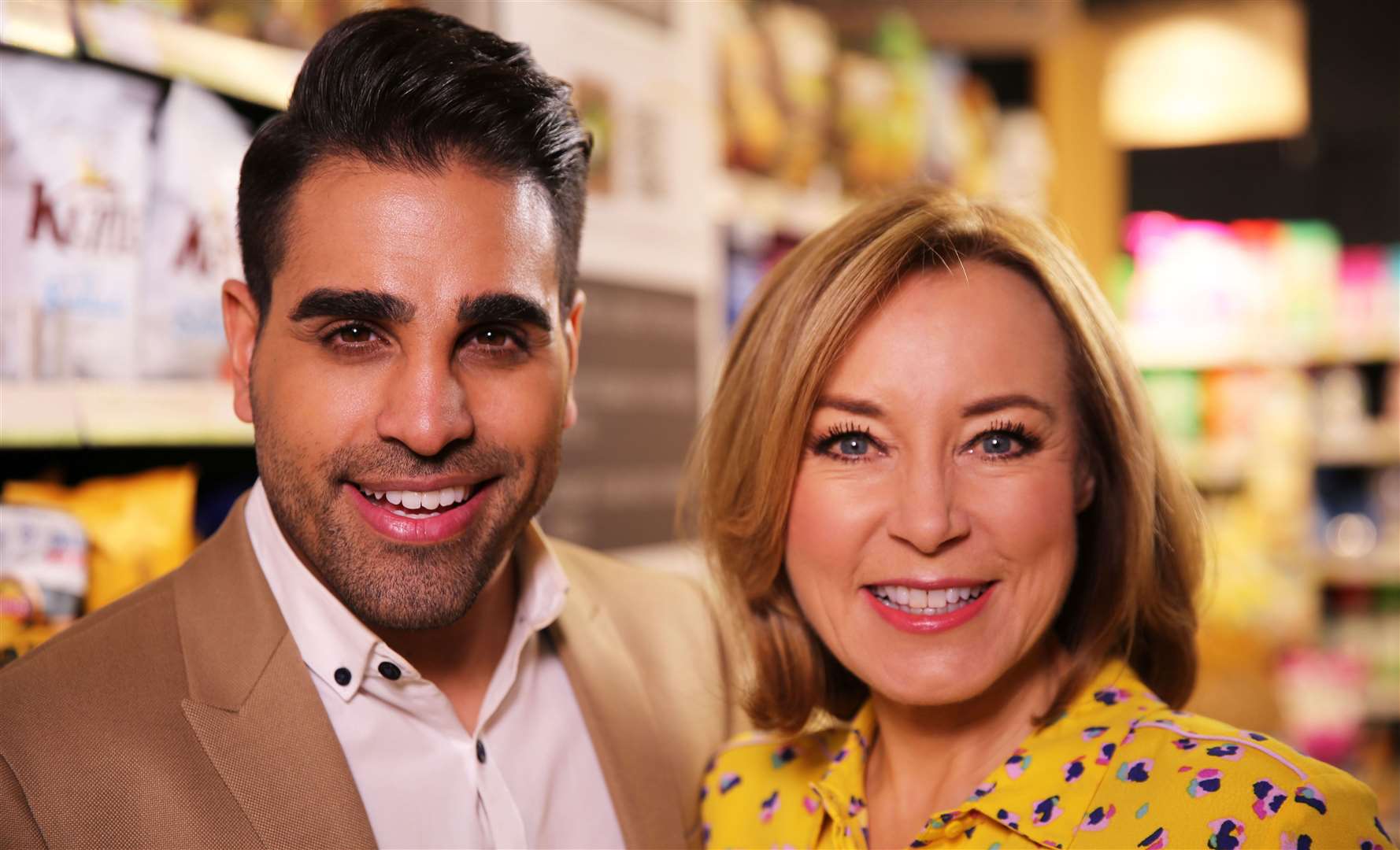 Dr Ranj and Sian Williams Picture: ITV/ Twofour Productions
