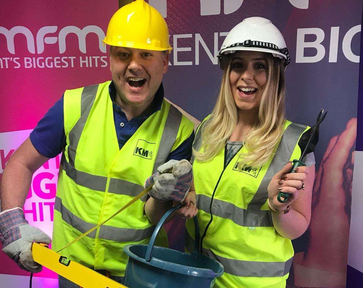 Garry and Laura launch Project Kent on kmfm Breakfast (2571791)