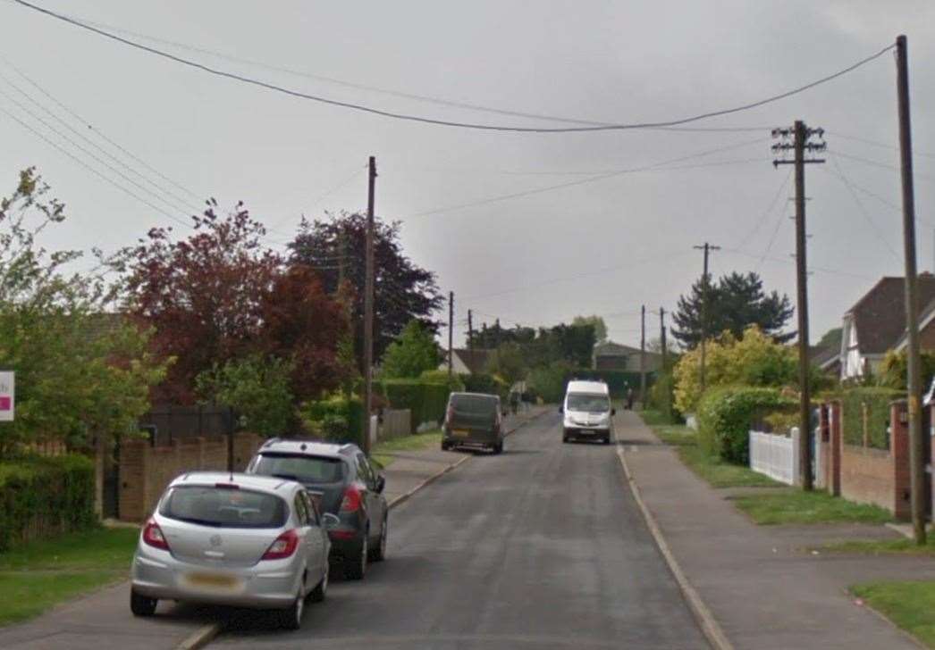 Cars were targeted in Hever Avenue, pictured here, as well as Church Road and Hever Wood Road. Photo: Google