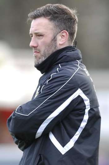 Maidstone boss Jay Saunders. Picture: Martin Apps