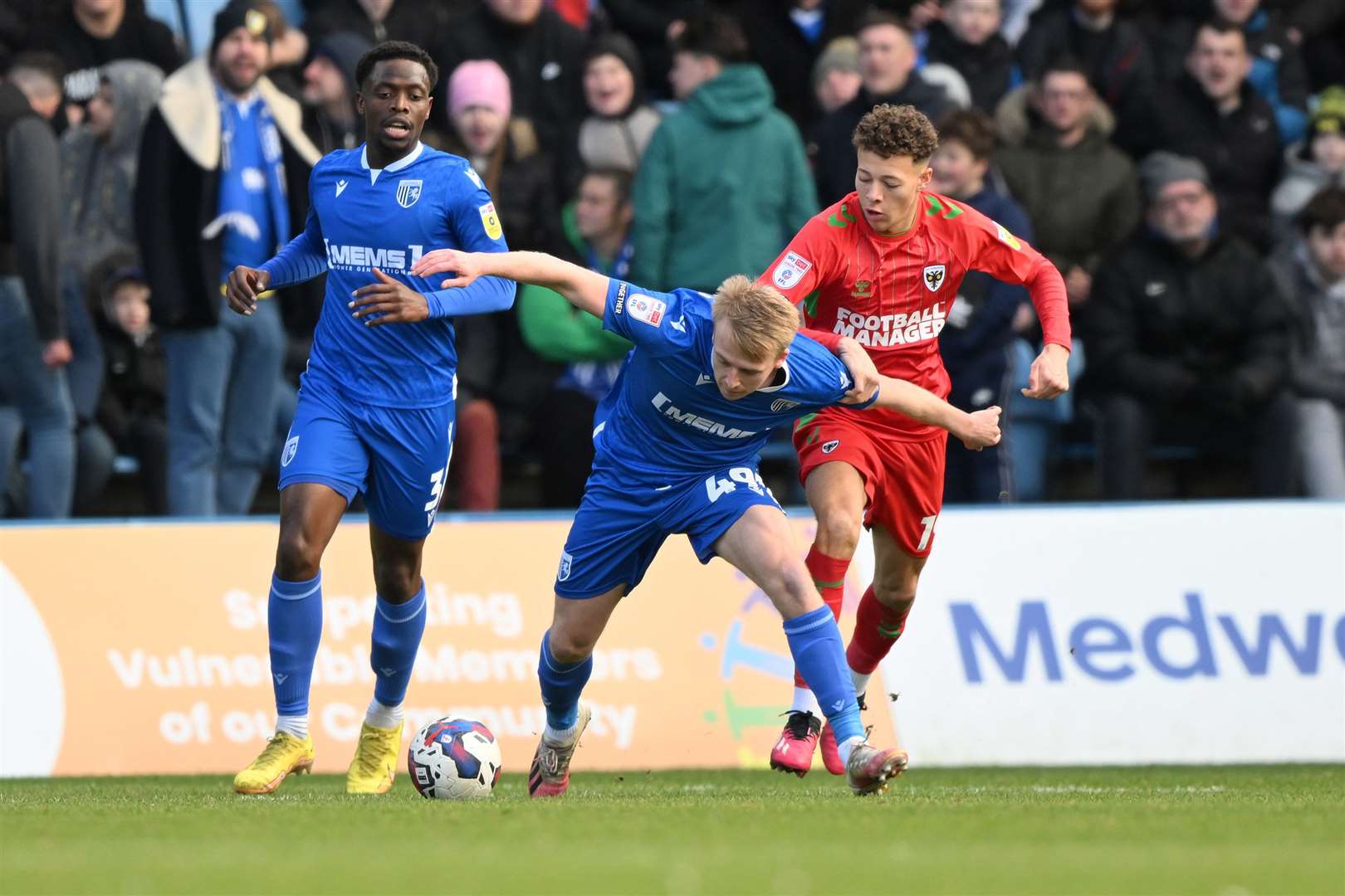 George Lapslie in action for the Gills last weekend Picture: Keith Gillard