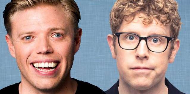 Parenting Hell podcast co-hosts Rob Beckett and Josh Widdicombe will be signing books at Bluewater. Picture: Spotify
