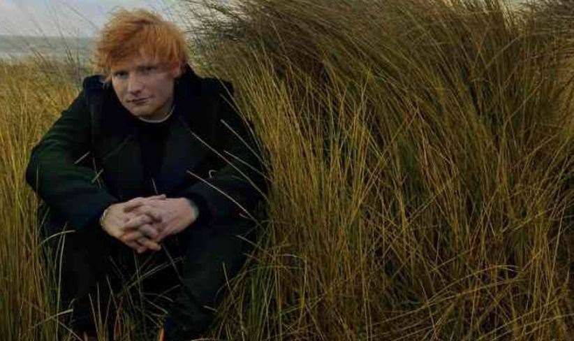 It is thought this photo released to promote ‘Autumn Variations’ was taken at the Greatstone sand dunes near Dungeness. Picture: Ed Sheeran on Facebook