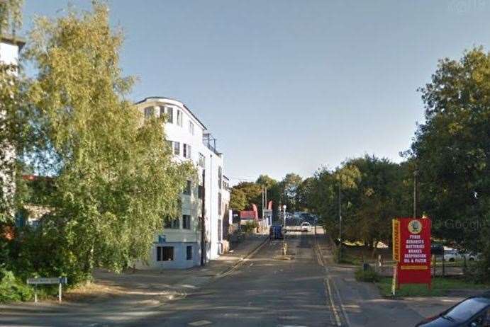 Wood set fire to a flat in Square Hill Road, in Maidstone. Picture: Google Maps