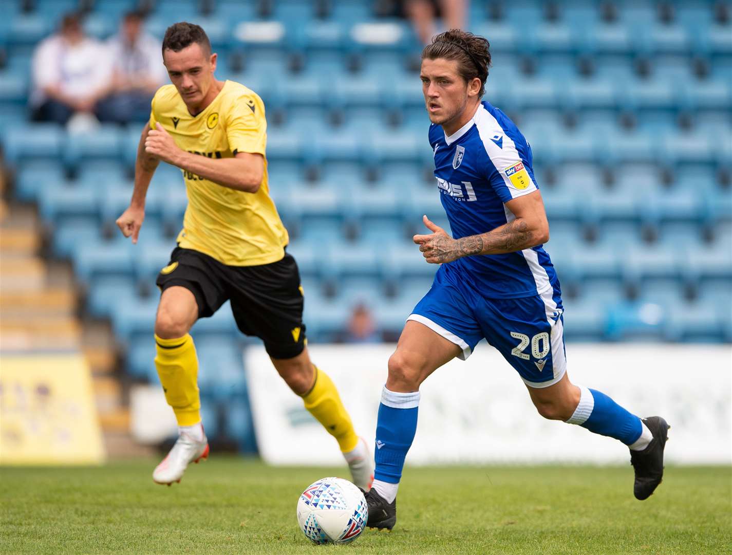 Darren Oldaker was involved during pre-season for the Gills but has now left the club Picture: Ady Kerry