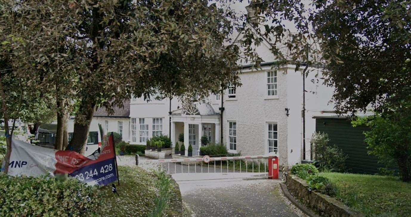 Sandgate Manor care home near Folkestone has been branded inadequate. Picture: Google Street View