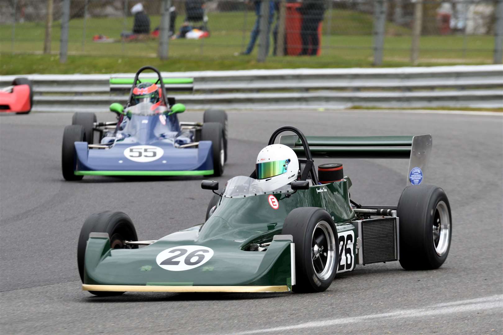 Jonathan Rose, from Hawkhurst, finished 15th and 24th in his 1979 Reynard SF79 in the two Historic Formula Ford 2000 races