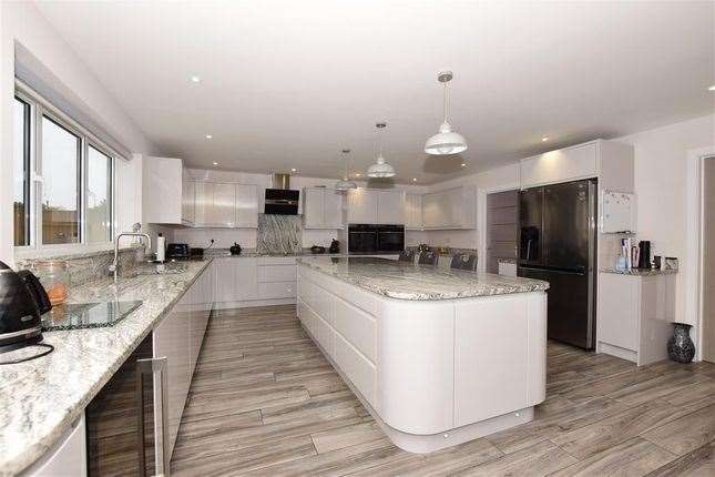 The kitchen area. Picture: Zoopla / Fine & Country