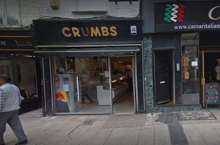 Crumbs in Kings Street, Gravesend. Picture: Google