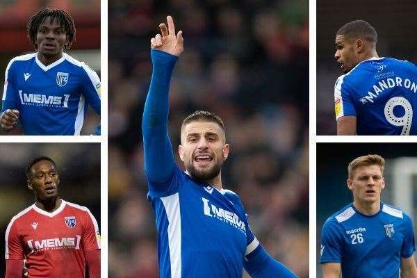 Five Gillingham players are set to be offered new contracts (36908534)