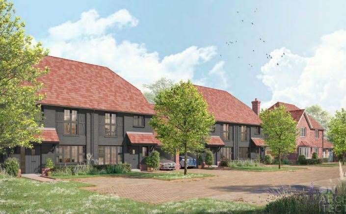 Objections to the homes were also raised by the RSPB, Natural England, and Kent Wildlife Trust. Picture: On Architecture Ltd