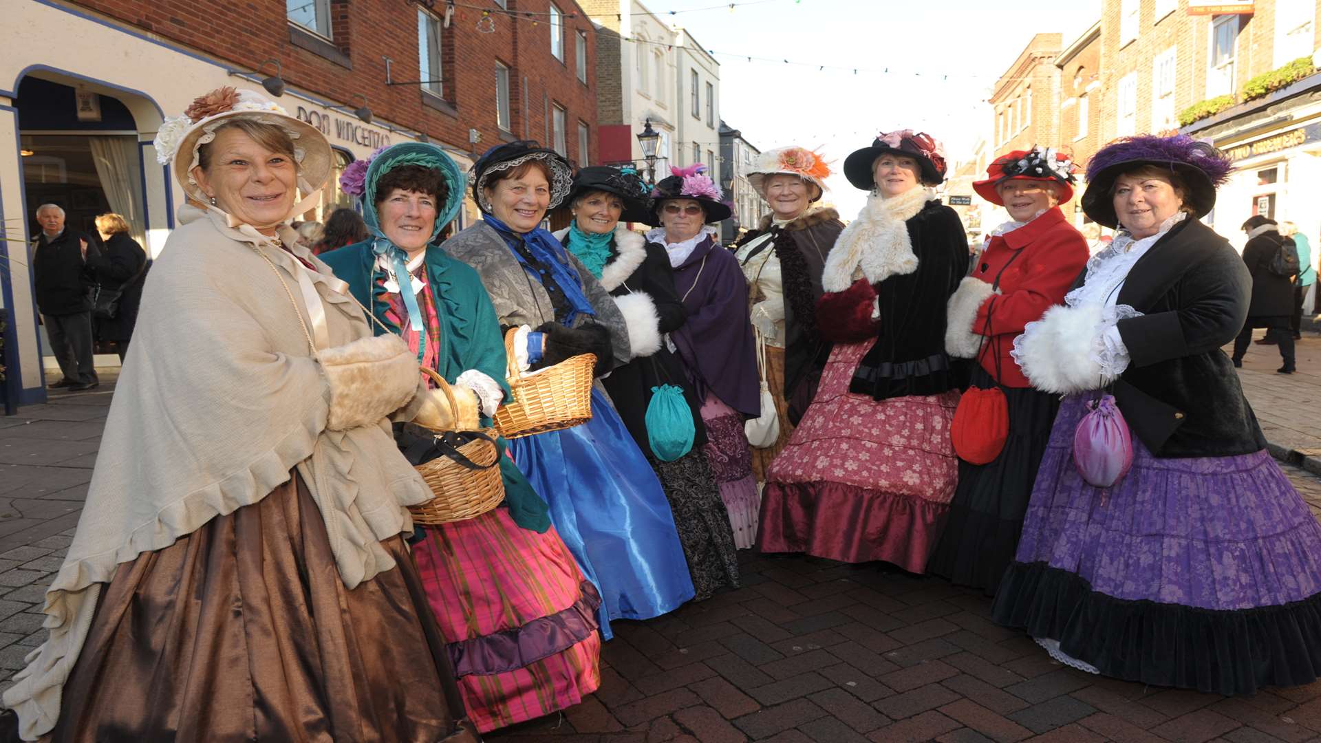 The Dickensian Christmas Festival is a popular family event