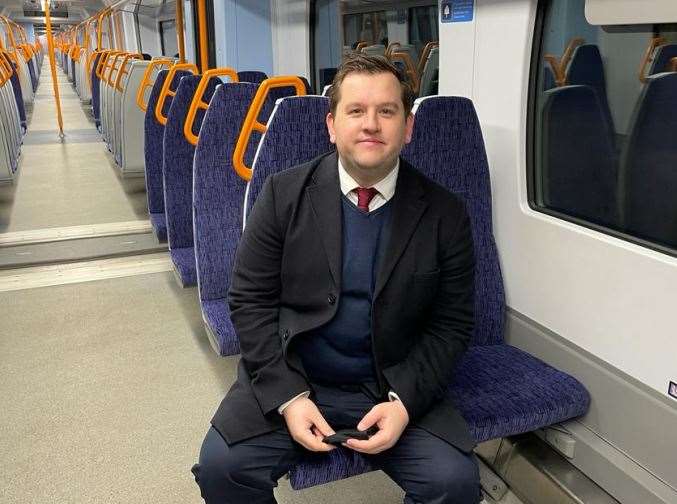 Mp for Old Bexley and Sidcup Louie French has raised concerns over the new Southeastern timetable. Phot: Louie French (62042702)