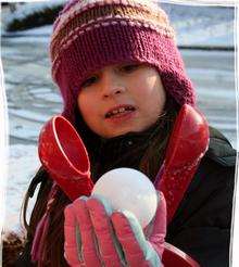 How to make a snowball....