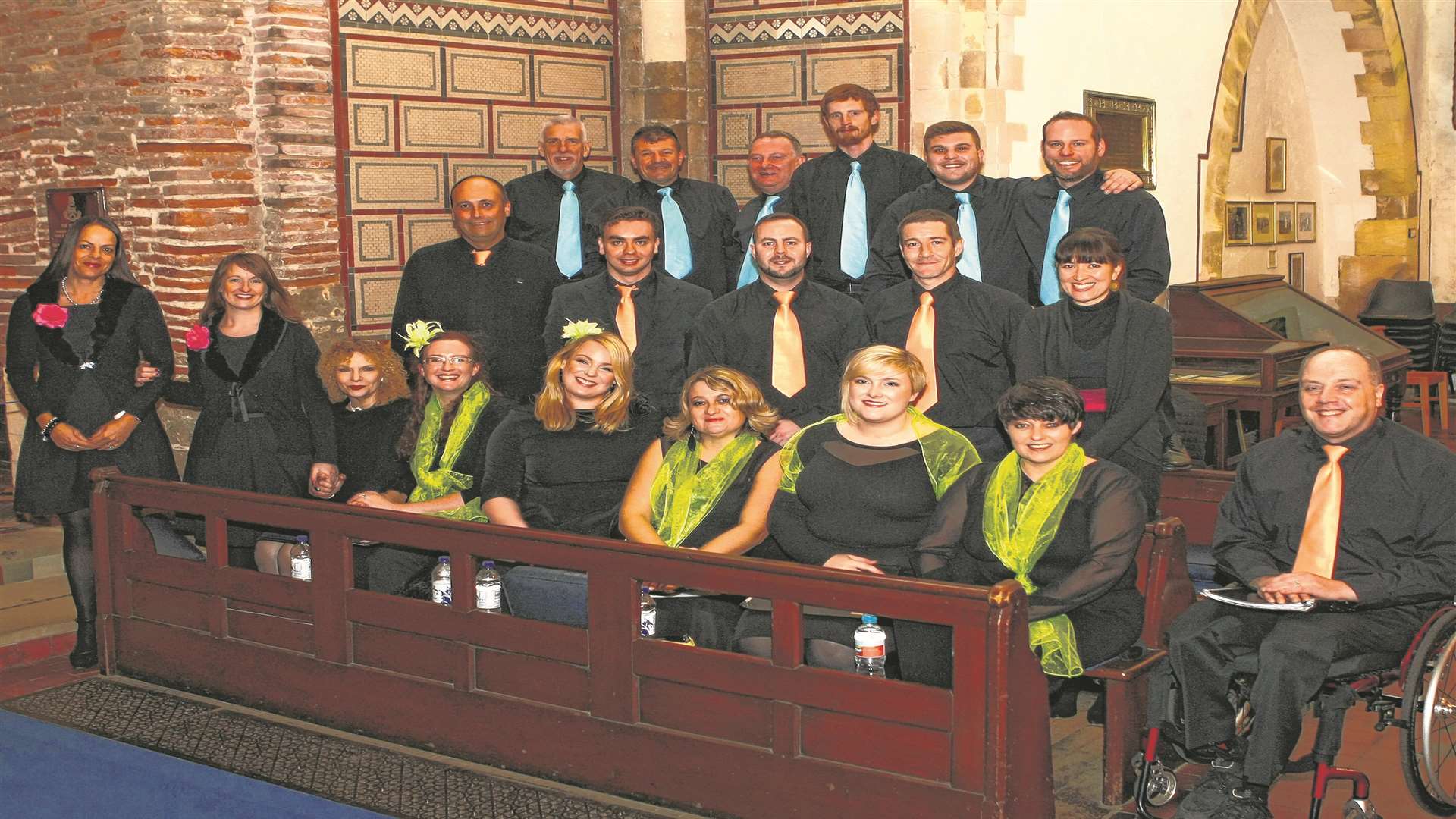 P&O Ferries choir performed Christmas carols at Dover Castle