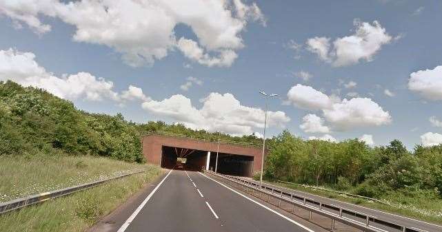 Maintenance work will take place at the Chestfield Tunnel. Picture: Google