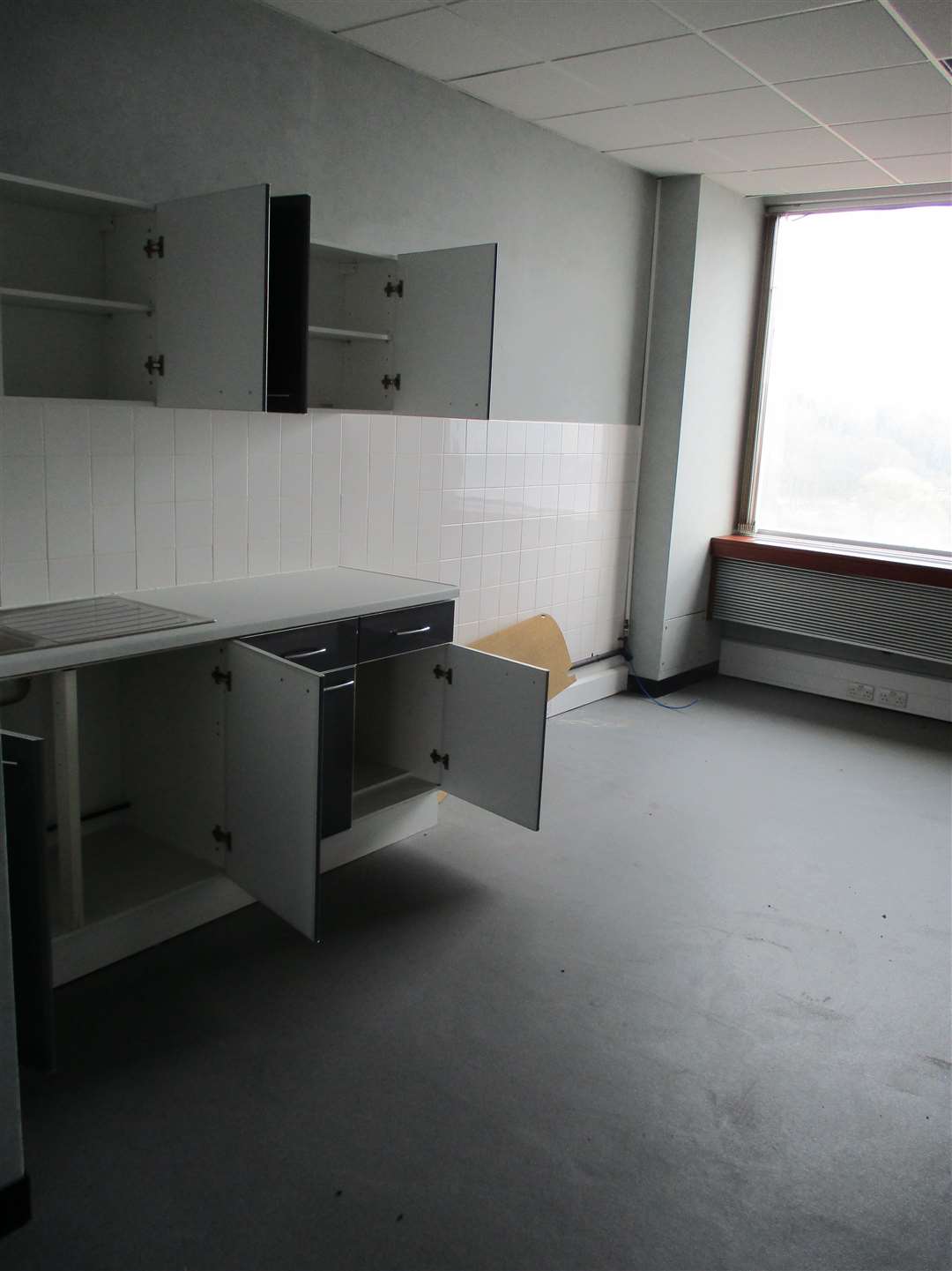 What appears to be an old staff kitchen/ break area. Picture: Medway council