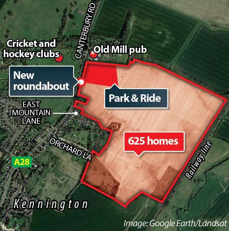 Where the park and ride could go
