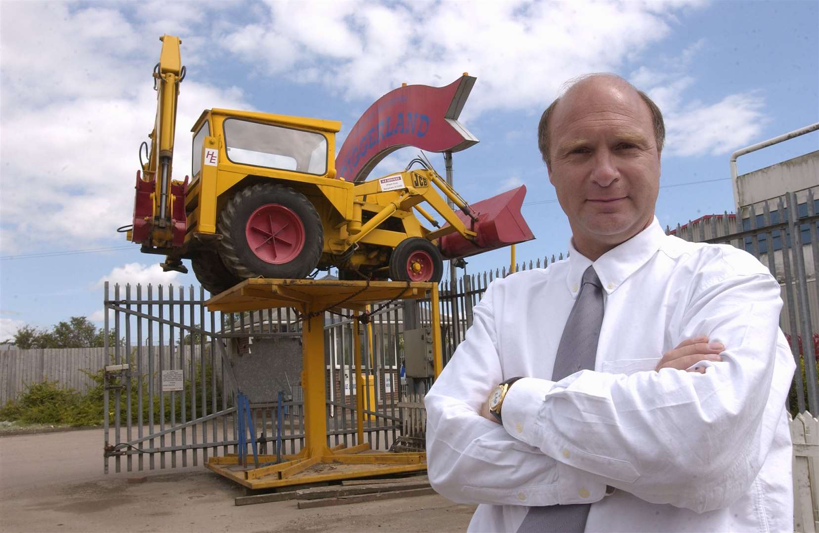 Hugh Edeleanu, chairman H. E. Services and founder of Diggerland. Picture: Jim Bell
