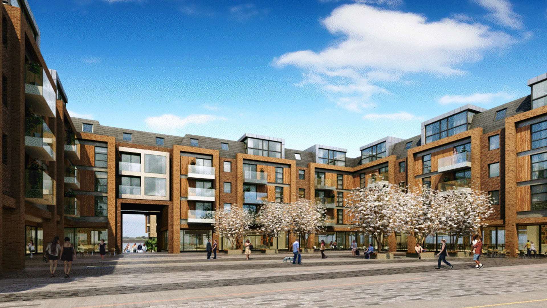 How part of the Heritage Quarter will look