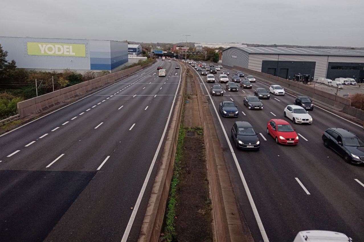Just Stop Oil supporters have caused delays this morning for drivers on the M25