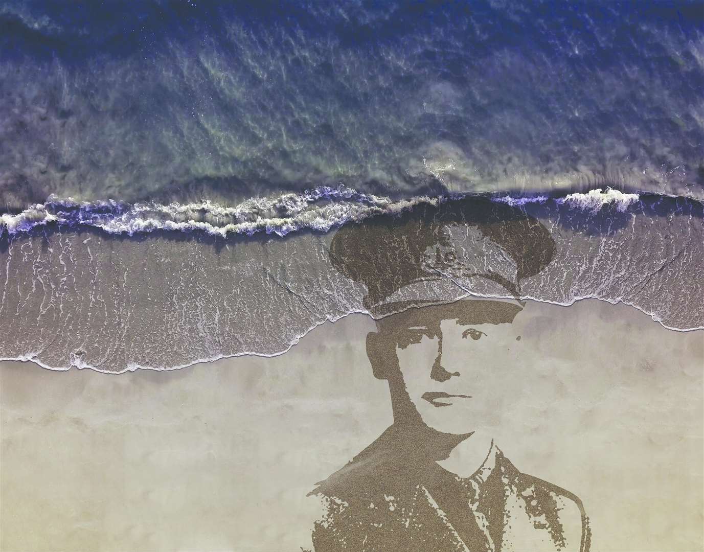 Pages of the Sea will see First World War heroes have their portraits carved into the sand
