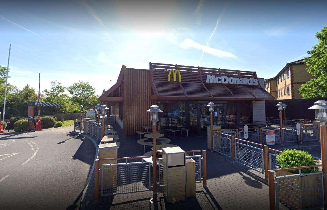 The branch of McDonald's on Princes Road, Dartford. Photo: Google
