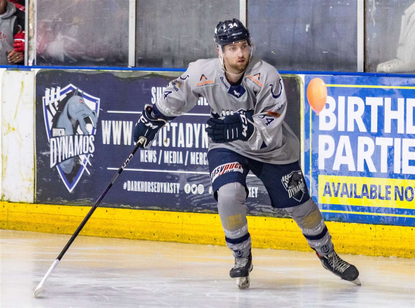 Owen Dell was on target in both games for Invicta Dynamos Picture: David Trevallion