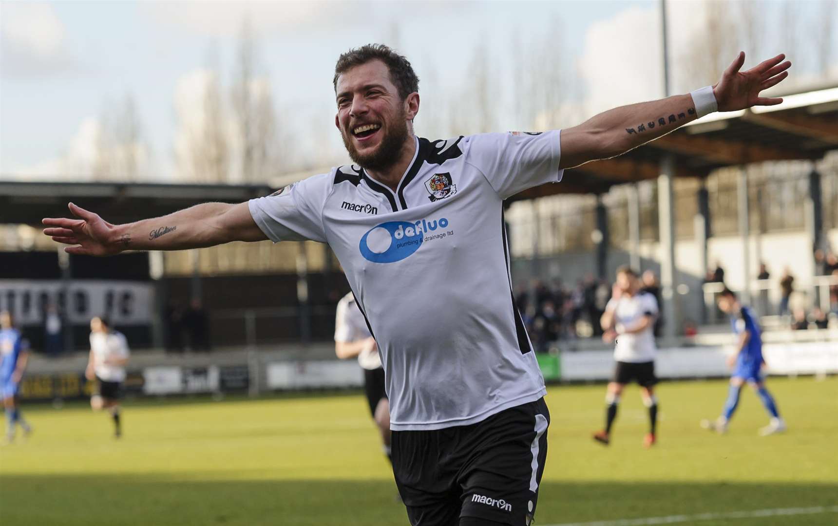 Ryan Hayes scored 108 goals for Dartford over 13 years Picture: Andy Payton