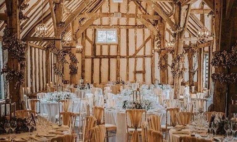 Winters Barns provide a memorable setting for an unforgettable day. Built back in 1660, they create a special environment throughout the year while outside, there’s a delightful courtyard complete with wedding arch.
