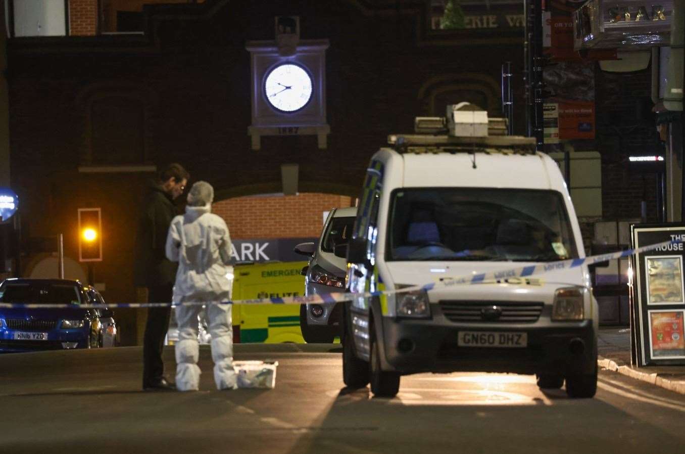 Two men who were arrested after the town centre incident have been bailed. Picture: UKNip